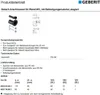 Geberit Anschlussset für Wand-WC PE d90/45 mit Produktbild-Vorschau 3