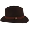 Borsalino feiner Hasenhaarhut Rustico Traveller mit Lederband in braun Produktbild-Vorschau