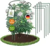TTL GARDEN Strauchstützen 70×40 cm 4er Set – Pflanzenstütze Produktbild-Vorschau 1