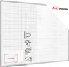 Lavagna magnetica bianca cancellabile 120x90 cm con stampa Anteprima dell’immagine prodotto 1