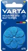 1x6 baterií Varta Hearing Aid Batter.675 pro sluchadla Náhled obrázku produktu 2