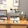 OKWISH Držák na tužky s více přihrádkami, úložná box na Náhled obrázku produktu 7