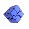 Infinity Cube Antistresová kostka kovová - modrá Modrá Náhled obrázku produktu 1