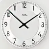 AMS Quarz-Pendeluhr, Quarz-Pendelwerk, 19x55x4cm, 7436 Produktbild-Vorschau 4