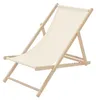 ECD Germany Liegestuhl klappbar aus Holz, Beige, bis 120kg, Produktbild-Vorschau 1