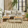 sweeek - Modulares Gartenmöbelset aus Aluminium und Produktbild-Vorschau 8