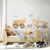 Muralo Aufkleber für Kinderzimmer Aquarelle Baumaschine Produktbild-Vorschau 3