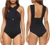 Einteiliger Badeanzug - Bademode - Formender Monokini - mit Produktbild-Vorschau 1