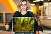 MuchoWow® Laptop Aufkleber Sticker Cover Bäume - Stein - Produktbild-Vorschau 5