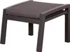 Fußhocker Sevilla - uni anthrazit - Aluminiumgestell Produktbild-Vorschau 1