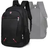 A black rucksack is shown from the front, with a faded grey rucksack behind it. Voir les images du produit