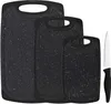 Schneidebrett-Set, 4-teilig, inkl. Messer, Granit-Look, Produktbild-Vorschau 1