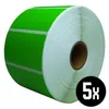 DULA Etiketten - Kompatibel mit Zebra 57x32mm - Grün - Produktbild-Vorschau 1