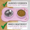 Silikonisches Futterbehälter mit Edelstahl-Futterbowl, für Produktbild-Vorschau 2