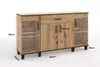 A sideboard cabinet with dimensions indicated. Produktbild-Vorschau