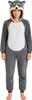 A person wearing a husky costume onesie, standing and facing the camera. Anteprima dell’immagine prodotto