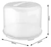 Rotho Fresh Taartdoos XL 35.5x34.5x26 cm Wit/Transparant Náhled obrázku produktu 4