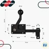 KOTARBAU® Catenaccio 150 mm acciaio verniciato a polvere Anteprima dell’immagine prodotto 3