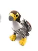 Onwomania Peluche Tissu Animal Faucon brun Oiseau de proie Voir les images du produit 2