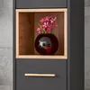 Badezimmer Hochschrank BOLOGNA-56 in anthrazit mit Artisan Produktbild-Vorschau 2