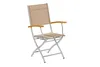 A single folding chair shown against a white background. Podgląd zdjęcia produktu