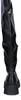 Buffalo Damen Stiefel Aspen Overknee schwarz Produktbild-Vorschau 3