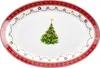 Weihnachtstraum Servierplatte oval Porzellan 35,5x24,3cm Produktbild-Vorschau 1