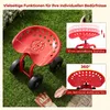 COSTWAY 360° draaibare tuinstoel met wielen, 10 cm in Productafbeelding-voorbeeld 5