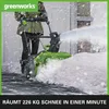 Greenworks GD40ST Einstufige Akku Schneefräse mit Produktbild-Vorschau 4