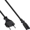 InLine Netzkabel, Netzstecker CEE7/16 Schweiz auf Euro 8 C7 Produktbild-Vorschau 3
