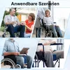 Rollstuhl Keilkissen mit Sicherheitsgurten, Anti-Rutsch Produktbild-Vorschau 7