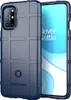 A dark blue phone case is shown diagonally with a smartphone screen visible on the right. Produktbild-Vorschau