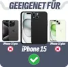 Hülle Apple iPhone 15 Schutzhülle - Cazy - Schwarz Produktbild-Vorschau 3
