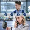 Puqo Smartwatch Herren Damen, 1,95" HD Fitnessuhr mit Produktbild-Vorschau 2