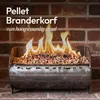 CASABEL Pellet- & Houtkorrelbrander, 30cm, 5kg, Dik Ruw Productafbeelding-voorbeeld 3