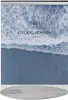 A Georg Jensen picture frame with a wave pattern background and brand logo. Produktbild-Vorschau