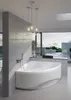 RIHO Neo Eck-Badewanne, Einbau, 2-Sitzer, weiß, B076001005 Produktbild-Vorschau 2