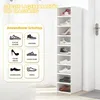 Plastový botník Stojan na boty Stojan na boty 9 přihrádek Náhled obrázku produktu 5