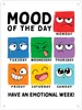 Emotionen Metallschild in 15x20 cm mit Spruch Mood of the Produktbild-Vorschau 1