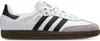 A studio shot of a single Adidas Samba OG sneaker. Voir les images du produit