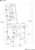 Küchenstuhl Massivholzstuhl Esszimmerstuhl Kiefer Stuhl Produktbild-Vorschau 3