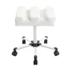 50-70cm Verstellbarer Pediküre Hocker mit Rädern Produktbild-Vorschau 4