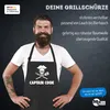 Grill-Schürze Jolly Roger Captain Cook Moonworks® schwarz Produktbild-Vorschau 4