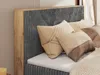 MKS MEBLE Boxspringbett WOOD CLASSIC KING, Doppelbett mit Produktbild-Vorschau 3