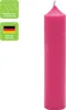 Stabkerzen aus Paraffin, 100/22 mm, Pink, KERZENFARM HAHN, Produktbild-Vorschau 1