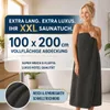 Komfortec Saunatuch 100x200 cm XXL, 100% Baumwolle, 500 Produktbild-Vorschau 3