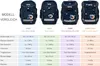 A comparison chart of different Ergobag backpack models with images of the backpacks. Voir les images du produit