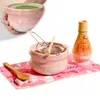 Service à thé Matcha, fouet à Matcha, bol en céramique, Voir les images du produit 11