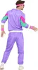 Kostüm Outfit Sportler Trainingsanzug DISCO 80er XXXL Produktbild-Vorschau 4