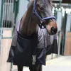 Pettorina EQuest per cavalli, nera - evita sfregamenti e Anteprima dell’immagine prodotto 7